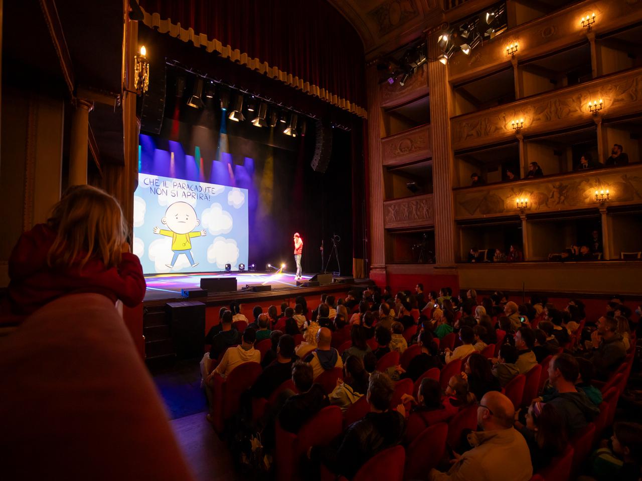 Successo al teatro del Giglio per l'incontro con Pera Toons